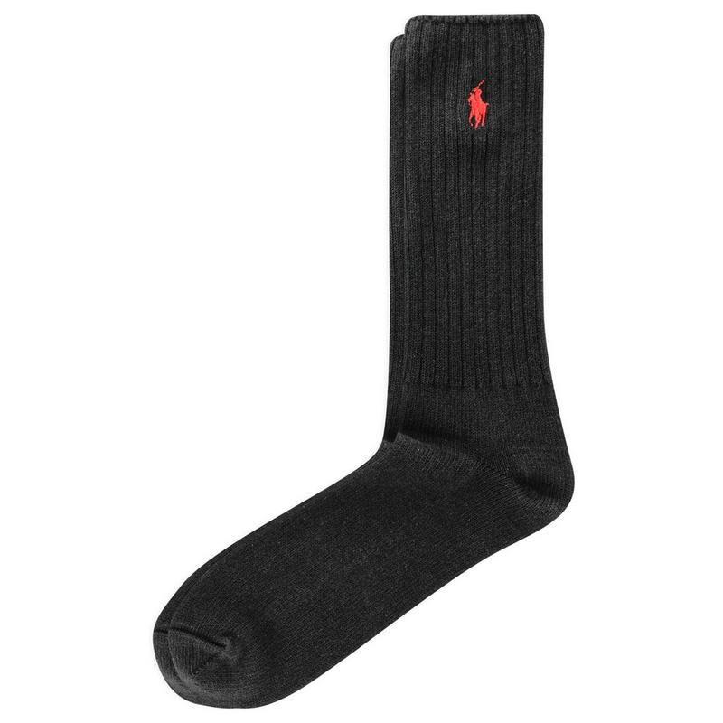 Polo Ralph Lauren Men's Signature Pony Cotton-Blend Crew Sock
