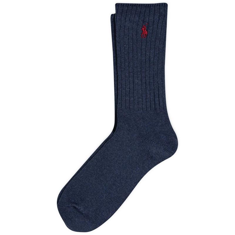 Polo Ralph Lauren Men's Signature Pony Cotton-Blend Crew Sock