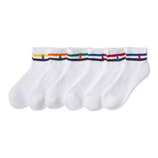 Men's Varsity Stripe Quarter Sock (6 Pack)