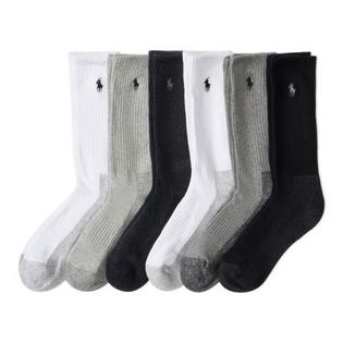 Men's Athletic Cotton-Blend Crew Sock (6 Pack)