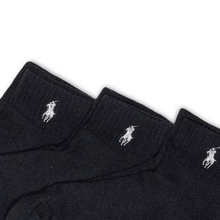 Polo Ralph Lauren Chaussettes Sport Quarter pour femmes (paquet de 3)