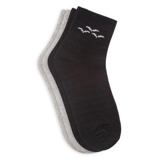 Lazypants Chaussettes Quarter Logo unisexes (paquet de 2)