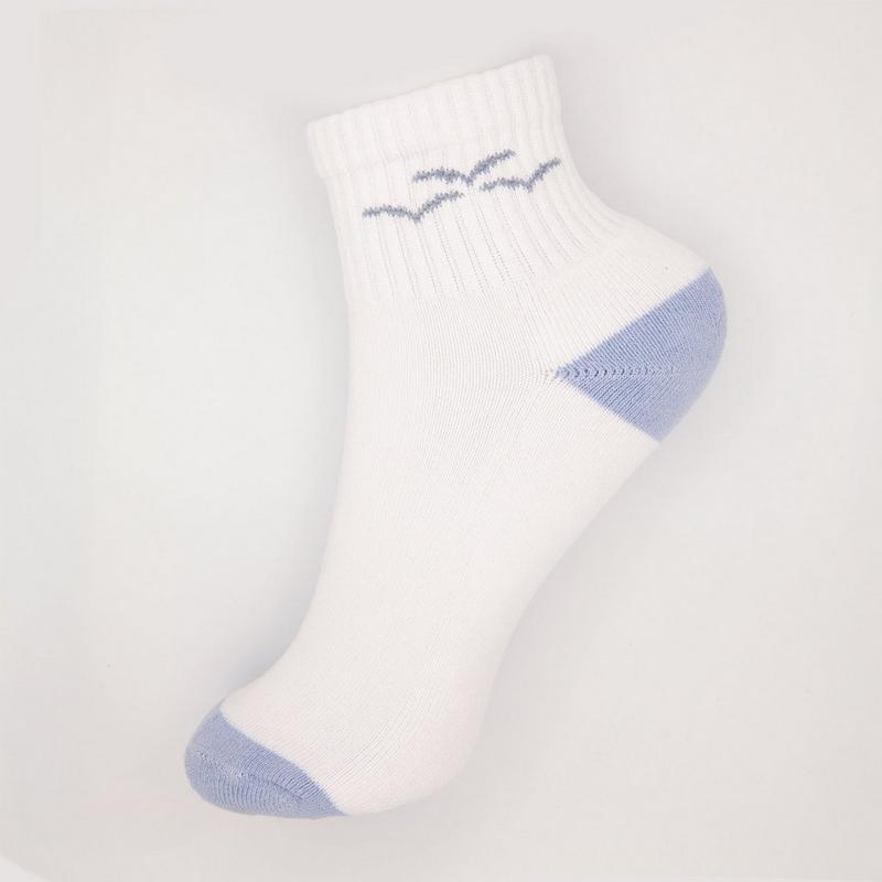 Lazypants Chaussettes Quarter Logo unisexes (paquet de 2)