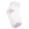 Unisex Quarter Logo Sock  2 Pack 