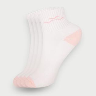 Lazypants Chaussettes Quarter Logo unisexes (paquet de 2)