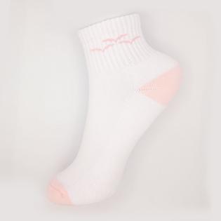 Lazypants Chaussettes Quarter Logo unisexes (paquet de 2)