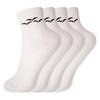 Unisex Quarter Logo Sock  2 Pack 