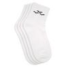 Unisex Quarter Logo Sock  2 Pack 