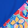 Junior Girls   7-16  Short Sleeve Printed Splice Rashguard