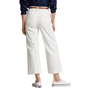 Polo Ralph Lauren Pantalon chino &agrave; jambe large pour femmes