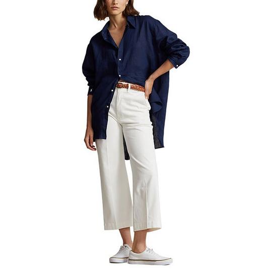 Women's Chino Wide Leg Pant | Polo Ralph Lauren | Sporting