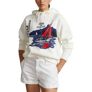 Polo Ralph Lauren Chandail à capuchon Sailboat Graphic Fleece pour femmes