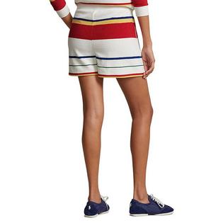 Polo Ralph Lauren Short de rugby &agrave; rayures pour femmes