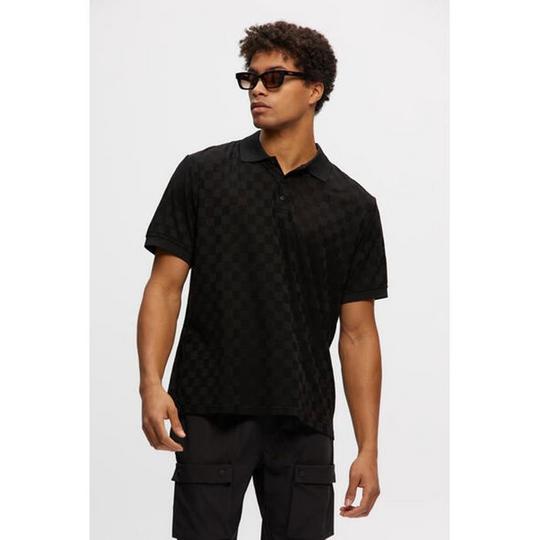 Men s Jacquard Polo