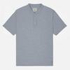 Men s Short Sleeve Slub Henley Top