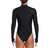 Maillot de bain une pi ce   manches longues Fusion pour femmes