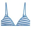 Women s Striped V-Neck Bikini Top