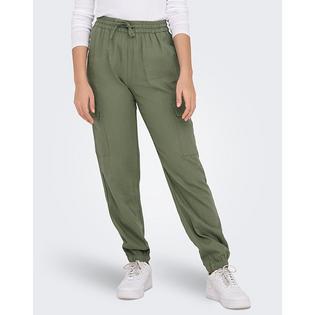 Women's Caro Linen-Blend Cargo Pant