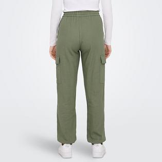 Only Women's Caro Linen-Blend Cargo Pant