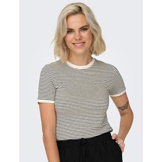 Only Women's Tine Stripe T-Shirt