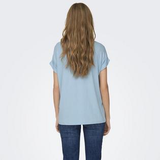 Only Women's Round Neck Short Sleeve T-Shirt