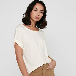 Only T-shirt &agrave; col rond pour femmes