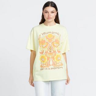 Volcom Women's Farm To Yarn Throw Sun Keep T-Shirt