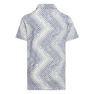 adidas Junior Boys' [8-16] Herringbone Scripted Polo