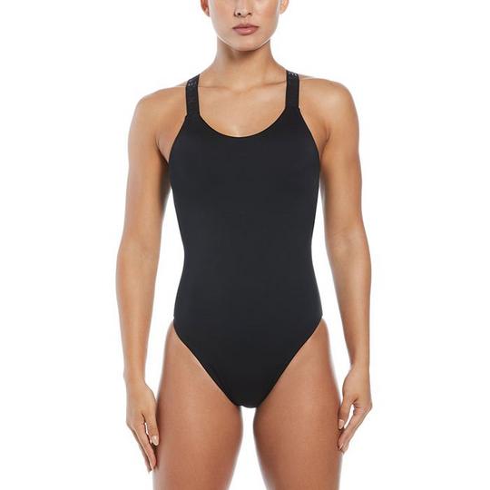 Nike cut out swimsuit best sale