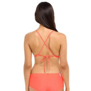 Body Glove Women's Smoothies Evelyn Fixed Triangle Bikini Top