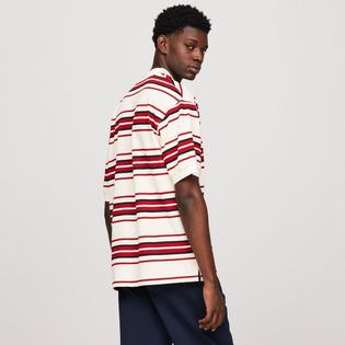 Tommy Hilfiger Men's Stripe Honeycomb Polo