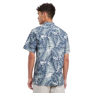 Tommy Hilfiger Men's Tropical Print Linen Shirt