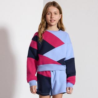 MPG Junior Girls' [7-16] The Cozy Colourblock Pullover Sweatshirt