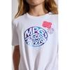 T-shirt Tie-Front Graphic pour filles juniors  7-16 