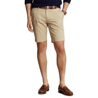 Short chino à coupe ajustée extensible pour hommes