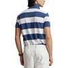 Men s Custom Slim Fit Striped Mesh Polo