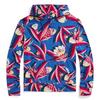 Men s Floral French Terry Hoodie