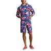 Men s Floral French Terry Short