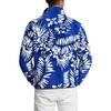 Men s Palm Frond Brushed Fleece Pullover Top