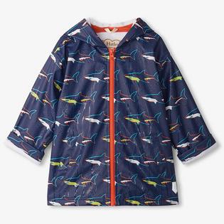Hatley Boys' [4-8] Sharks Colour Changing Raincoat