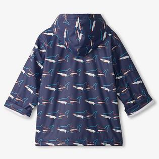 Hatley Boys' [4-8] Sharks Colour Changing Raincoat