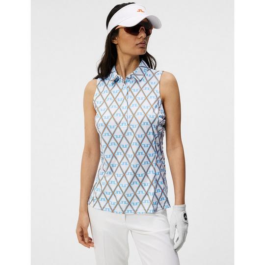 J Lindeberg Women s Dena Print Sleeveless Top