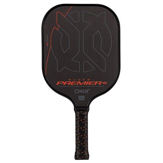 Onix Raquette de pickleball Evoke Premier Pro Raw Carbon  14 mm 