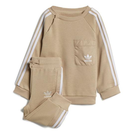 adidas Originals Kids   2-4  Crew Sweatshirt   Pant Two-Piece Set