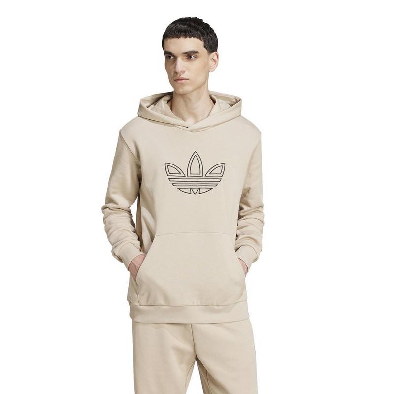 adidas Originals Chandail &agrave; capuchon Outlined Trefoil pour hommes