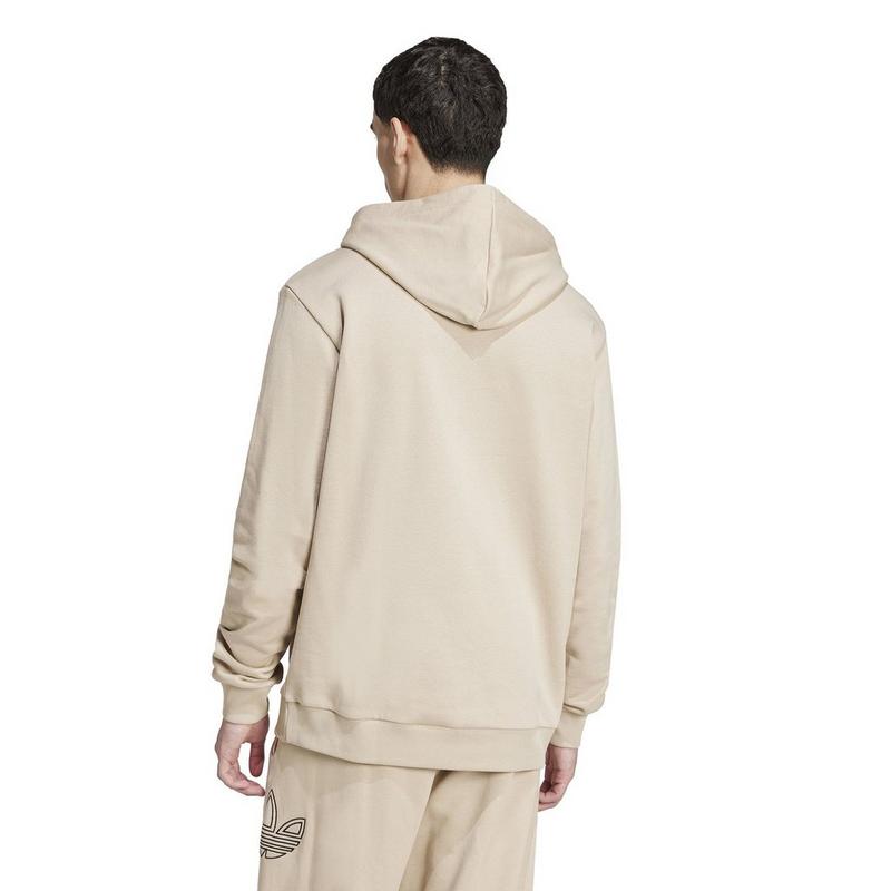 adidas Originals Chandail &agrave; capuchon Outlined Trefoil pour hommes