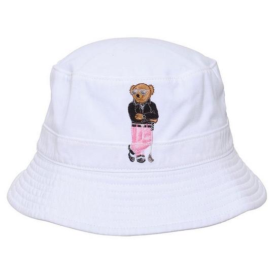 Men s Polo Bear Twill Bucket Hat