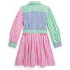 Robe-chandail en popeline de coton ray e pour filles  2-6X 