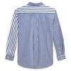 Junior Girls   7-16  Striped Cotton Poplin Fun Shirt