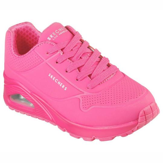 Kids' [11-5] Uno Gen1 Neon Glow Shoe | Skechers | Sporting